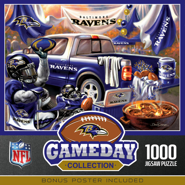 Baltimore Ravens 1000pc Puzzle - Gameday