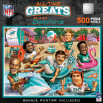 Miami Dolphins - All Time Greats 500 Piece Jigsaw Puzzle