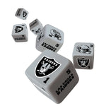 Las Vegas Raiders Dice Set