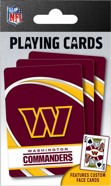 Washington Commanders - Playing Cards