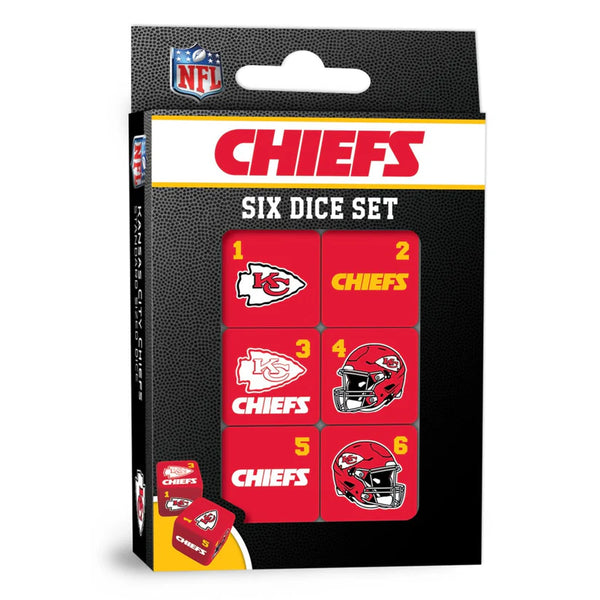 Kansas City Chiefs Dice Set
