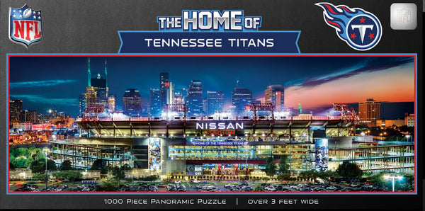 Tennessee Titans 1000pc Panoramic Puzzle - Stadium View