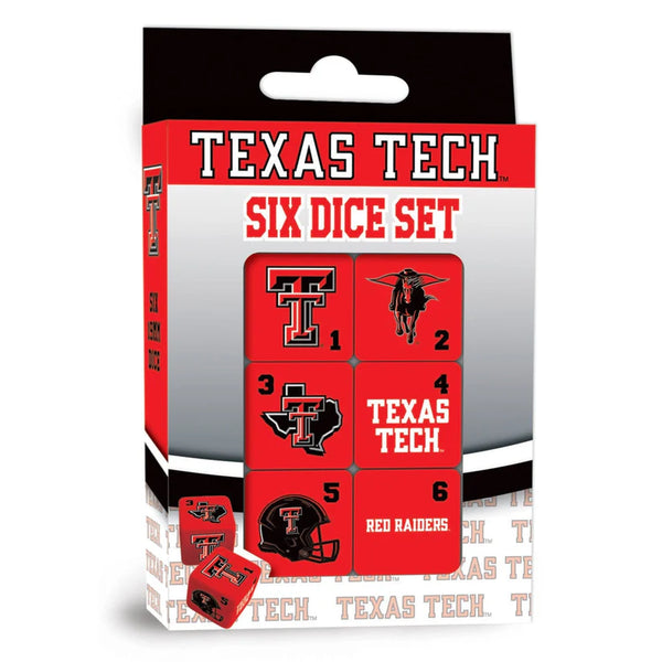 Texas Tech Red Raiders Dice Set