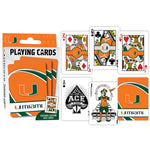 Miami Hurricanes - Playing Cards