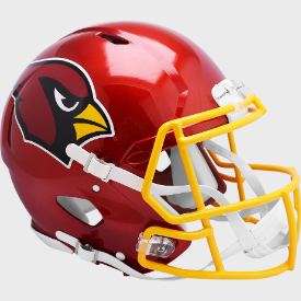 Arizona Cardinals FLASH Riddell Speed Authentic Full Size Football Helmet