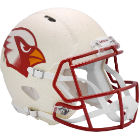 Arizona Cardinals 🏈🐦 2025 Rivalries Riddell Speed Authentic Full Size Helmet - Desert Sand