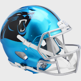 Carolina Panthers Riddell Speed Authentic FLASH Full Size Football Helmet