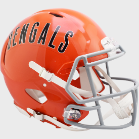 Cincinnati Bengals Riddell Speed Authentic Throwback '68-'79 Full Size Football Helmet