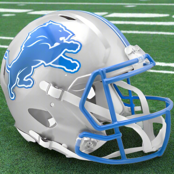 Detroit Lions Riddell Speed Authentic Full Size Football Helmet ***New for 2024***