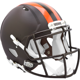 Cleveland Browns 🟤🟤 2025 Alternate Riddell Speed Replica Full-Size NFL Helmet - Alpha Dawg