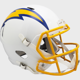 Los Angeles Chargers 🟡🟡 Color Rush Riddell Speed Replica Full-Size NFL Helmet - Color Rush Royal