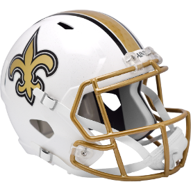 New Orleans Saints ⚜️🟡 2025 Alternate Riddell Speed Replica Full-Size NFL Helmet - Golden Glory