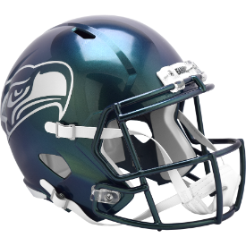 Seattle Seahawks 🦅🟢 2025 Rivalries Riddell Speed Replica Full Size Helmet - Volume 12
