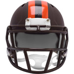 Cleveland Browns 🟤 2025 Alternate Riddell Speed Mini Football Helmet – Matte Brown Boldness