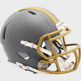 Cleveland Browns SLATE Riddell Speed Mini Football Helmet