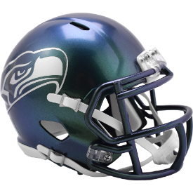 Seattle Seahawks 🦅🏈 2025 Rivalries Riddell Speed Mini Football Helmet - Volume 12