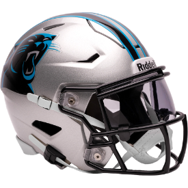 Carolina Panthers 🏈🐾 MIDI Riddell SpeedFlex Mid-Size Helmet