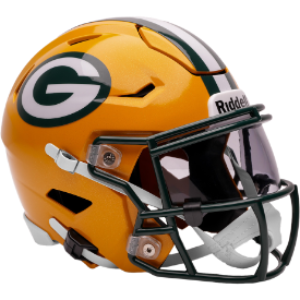 Green Bay Packers 🏈🧀 MIDI Riddell SpeedFlex Mid-Size Helmet  ***PRESALE ONLY***