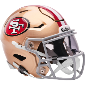 San Francisco 49ers 🏈⛏️ MIDI Riddell SpeedFlex Mid-Size Helmet  ***PRESALE ONLY***