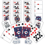 New England Patriots - 2-Pack Playing Cards & Dice Set