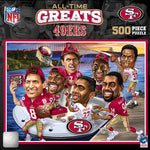 San Francisco 49ers - All Time Greats 500 Piece Jigsaw Puzzle