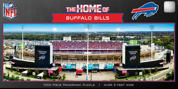 Buffalo Bills 1000pc Panoramic Puzzle - Stadium View