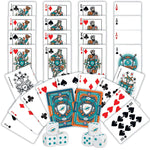 Miami Dolphins - 2-Pack Playing Cards & Dice Set