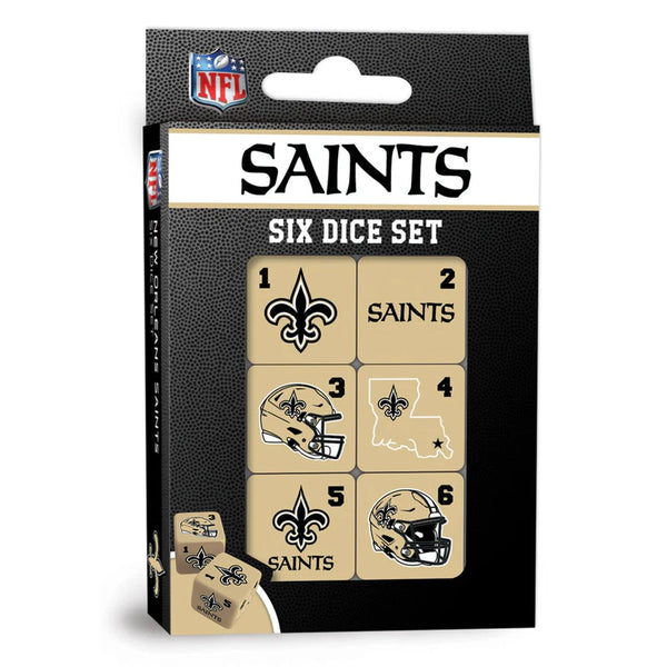 New Orleans Saints Dice Set