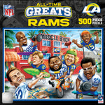 Los Angeles Rams - All Time Greats 500 Piece Jigsaw Puzzle