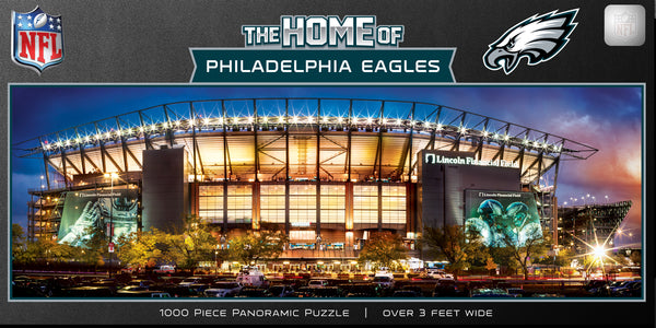 Philadelphia Eagles 1000pc Panoramic Puzzle - Stadium View