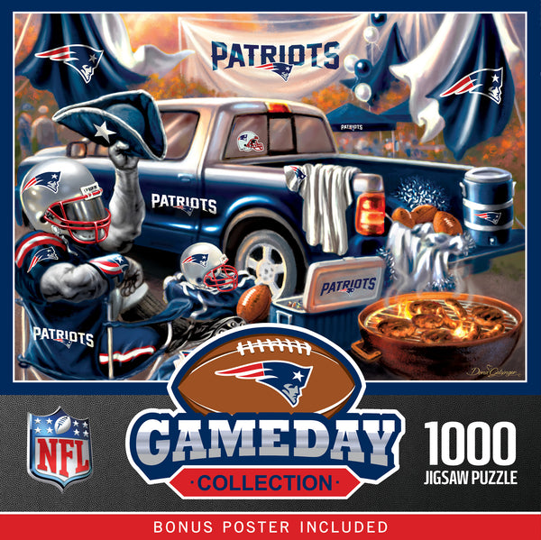 New England Patriots 1000pc Puzzle - Gameday