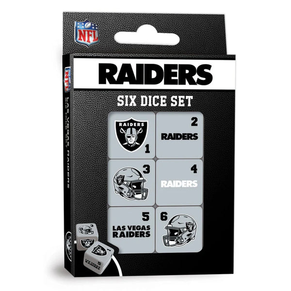 Las Vegas Raiders Dice Set
