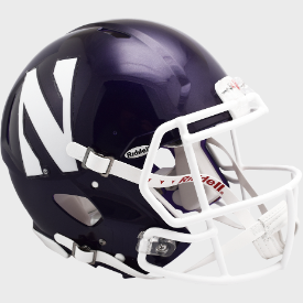 Northwestern Wildcats Riddell Speed Authentic Full Size Football Helmet