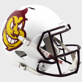 Arizona State Sun Devils Sparky 2023 Riddell Speed Full Size Replica Football Helmet