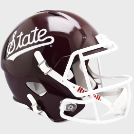 Mississippi State Bulldogs Script Riddell Speed Replica Full Size Football Helmet