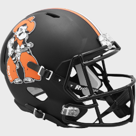 Oklahoma State Cowboys Pistol Pete Riddell Speed Replica Full Size Football Helmet