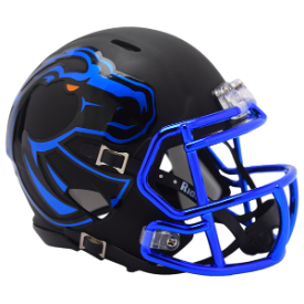 リデル　スピードアイコンL（NCAA Boise State Broncos） Boise State Broncos Riddell Speed Mini Helmet - Matte Black