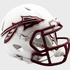 Florida State Seminoles White 2023 Riddell Speed Mini Football Helmet