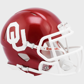 Oklahoma Sooners Riddell Speed Mini Football Helmet