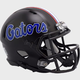 Florida Gators Satin Black Riddell Speed Mini Football Helmet