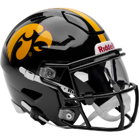 Iowa Hawkeyes Riddell MIDI SpeedFlex Mid Size Authentic Football Helmet