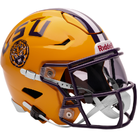 LSU Tigers Riddell MIDI SpeedFlex Mid Size Authentic Football Helmet