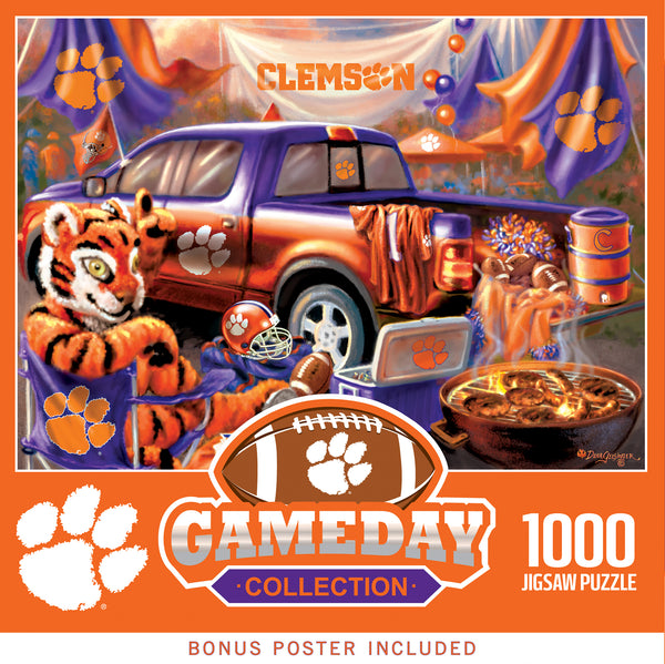 Clemson Tigers 1000pc Puzzle - Gameday