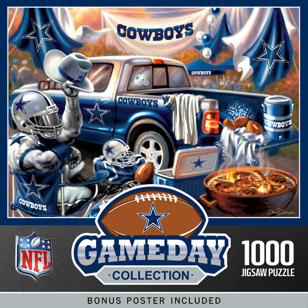 Dallas Cowboys 1000pc Puzzle - Gameday