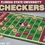 Florida State Seminoles Checkers Board Game