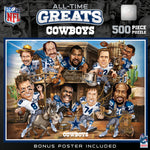 Dallas Cowboys - All Time Greats 500 Piece Jigsaw Puzzle
