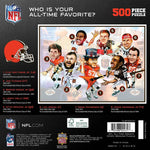 Cleveland Browns - All Time Greats 500 Piece Jigsaw Puzzle
