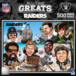 Las Vegas Raiders - All Time Greats 500 Piece Jigsaw Puzzle
