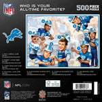 Detroit Lions - All Time Greats 500 Piece Jigsaw Puzzle