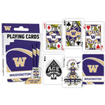 Washington Huskies - Playing Cards
